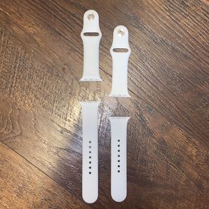 WHITE APPLE WATCH BANDS